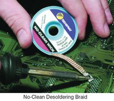 No-Clean Desoldering Braid